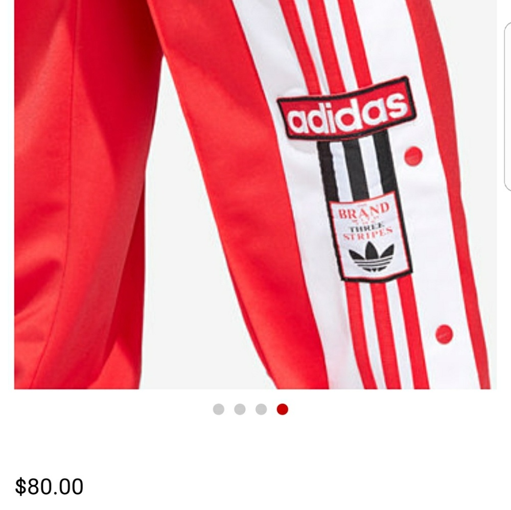 ADIDAS BREAK AWAY PANTS WOMENS M